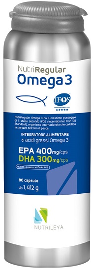 NUTRIREGULAR OMEGA 3 80 CAPSULE - Farmacia De Pasquale