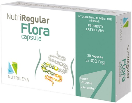 NUTRIREGULAR FLORA 20 CAPSULE - Farmacia De Pasquale