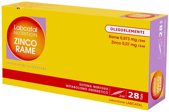 LABCATAL NUTRITION ZINCO RAME 28 FIALE 2 ML - Farmacia De Pasquale