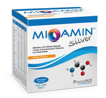 MIOAMIN SILVER 30 BUSTINE 5,5 G AROMA ARANCIA - Farmacia De Pasquale