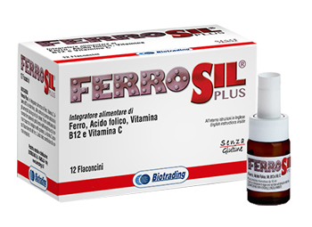 FERROSIL PLUS 12 FLACONCINI - Farmacia De Pasquale