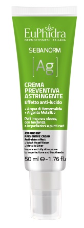 EUPHIDRA SEBANORM AG CREMA PREVENTIVA 50 ML - Farmacia De Pasquale