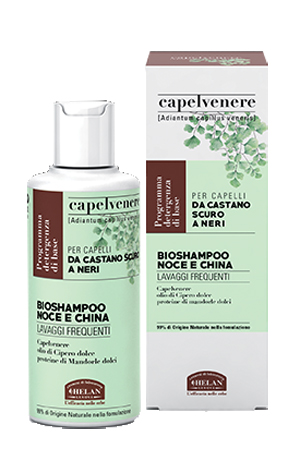 CAPELVENERE BIOSHAMPOO NOCE E CHINA 200 ML - Farmacia De Pasquale