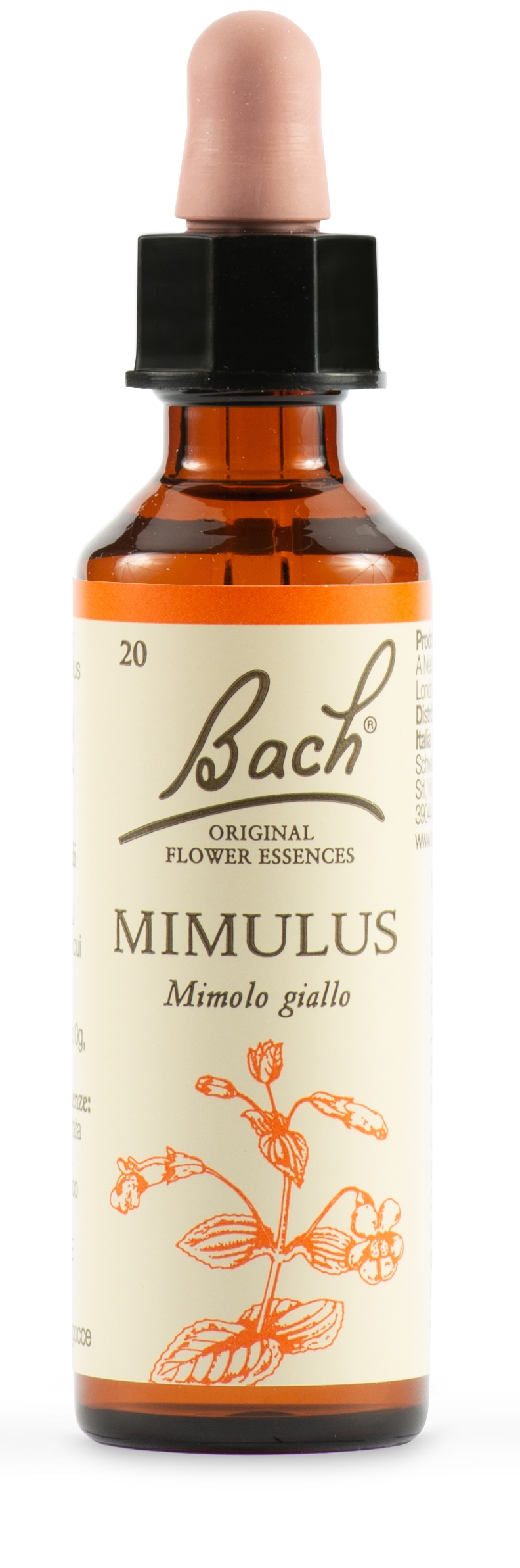 MIMULUS BACH ORIG 20 ML - Farmacia De Pasquale