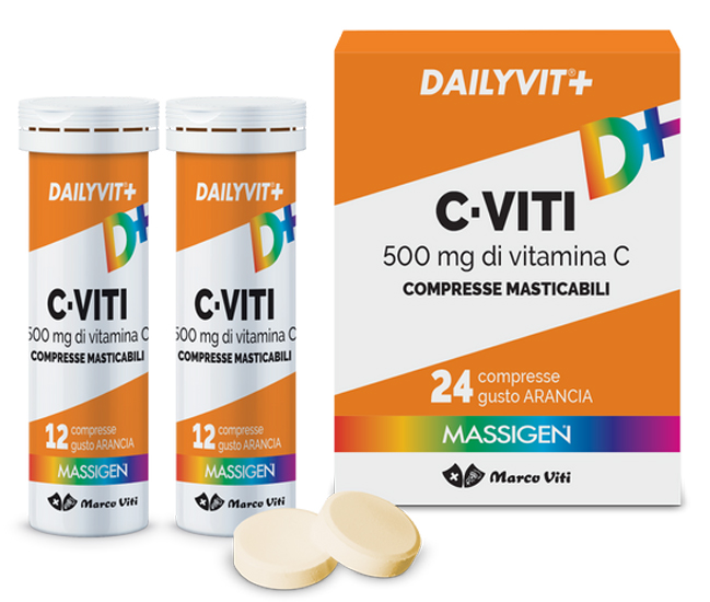 C VITI 500 MG 24 COMPRESSE MASTICABILI - Farmacia De Pasquale