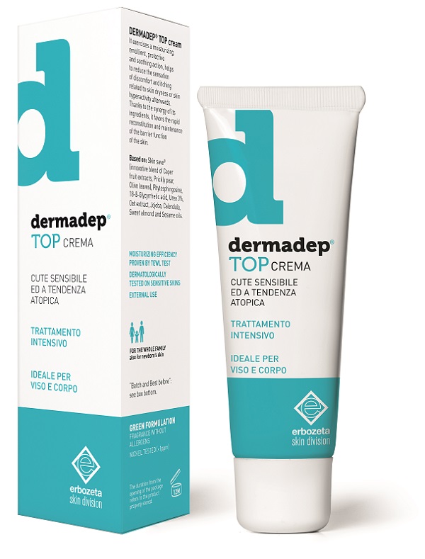 DERMADEP TOP CREMA CUTE SENSIBILE E A TENDENZA ATOPICA TRATTAMENTO INTENSIVO 50 ML - Farmacia De Pasquale