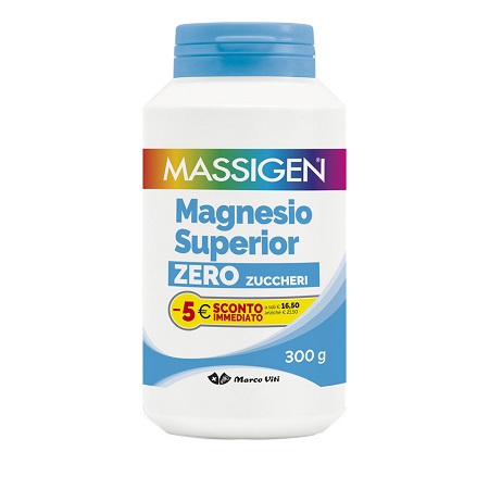 MASSIGEN MAGNESIO SUPERIOR PROMO 300 G - Farmacia De Pasquale
