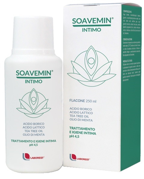 SOAVEMIN INTIMO CON ACIDO BORICO 250 ML - Farmacia De Pasquale