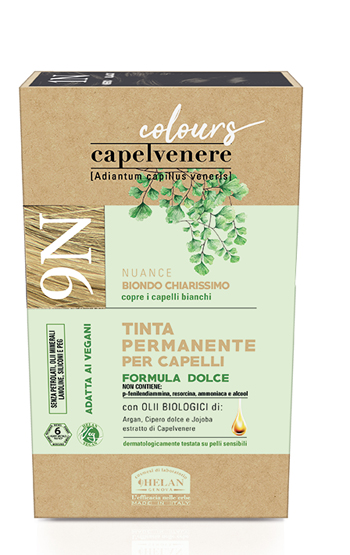 CAPELVENERE COLOURS TINTA CAPELLI 9N BIONDO CHIARISSIMO - Farmacia De Pasquale