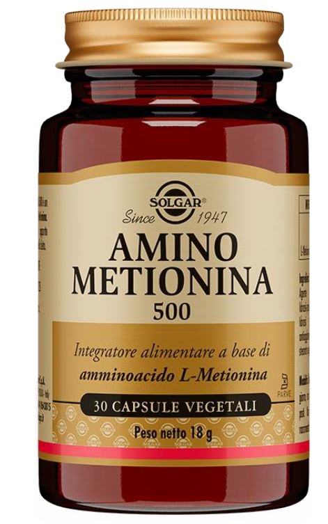 AMINO METIONINA 500 30 CAPSULE VEGETALI - Farmacia De Pasquale