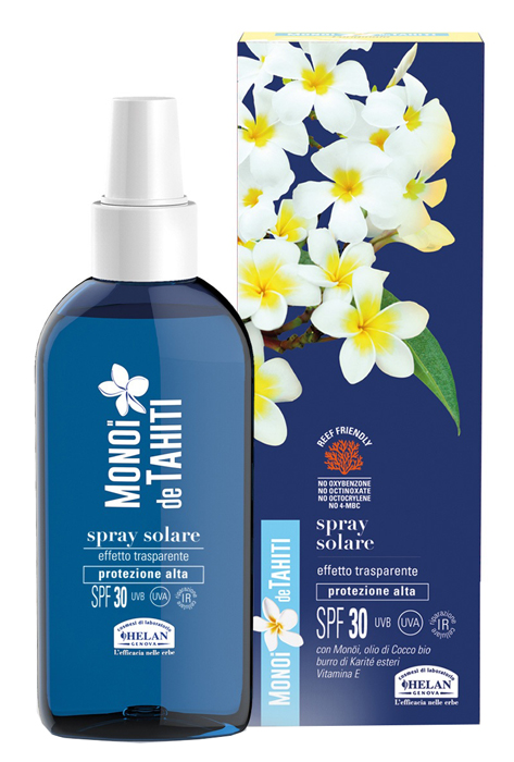 MONOI DE TAHITI SPRAY SOLARE EFFETTO TRASPARENTE SPF30 150 ML - Farmacia De Pasquale