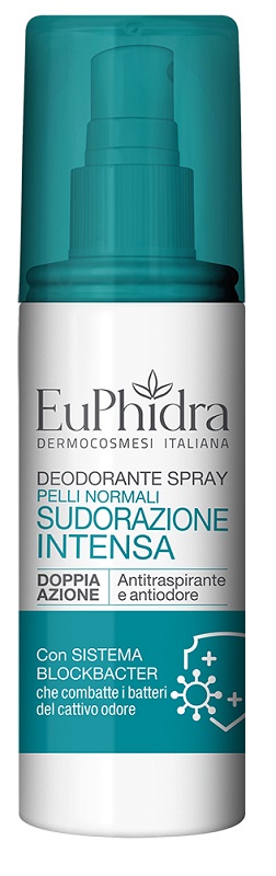 EUPHIDRA DEO SPRAY SUDORAZIONE INTENSA 100 ML - Farmacia De Pasquale