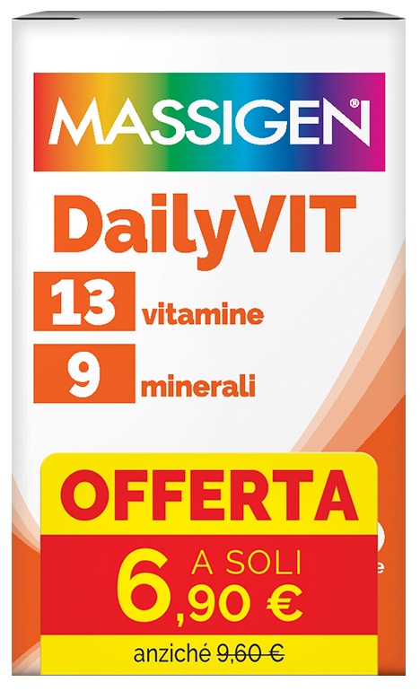 MASSIGEN DAILYVIT 30 COMPRESSE RIVESTITE 7,90 E - Farmacia De Pasquale