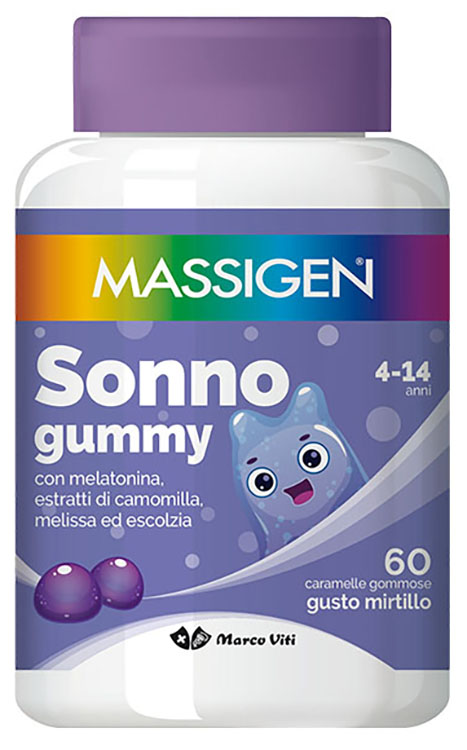MASSIGEN SONNO GUMMY 60 CARAMELLE - Farmacia De Pasquale