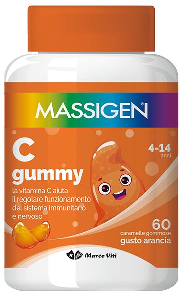 MASSIGEN C GUMMY 60 CARAMELLE - Farmacia De Pasquale