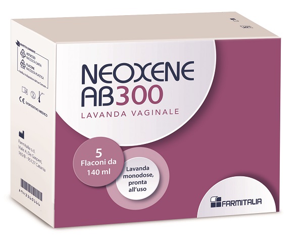 NEOXENE AB 300 LAVANDA VAGINALE 5 FLACONI DA 140 ML - Farmacia De Pasquale