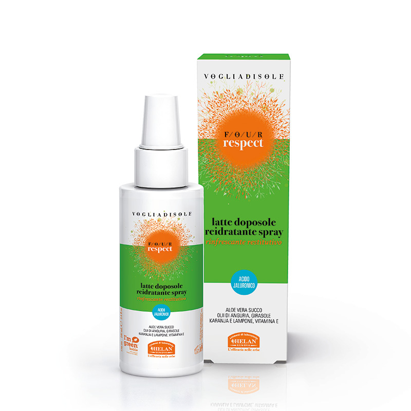 VOGLIADISOLE FOUR RESPECT DOPOSOLE LATTE SPRAY CORPO 100 ML - Farmacia De Pasquale