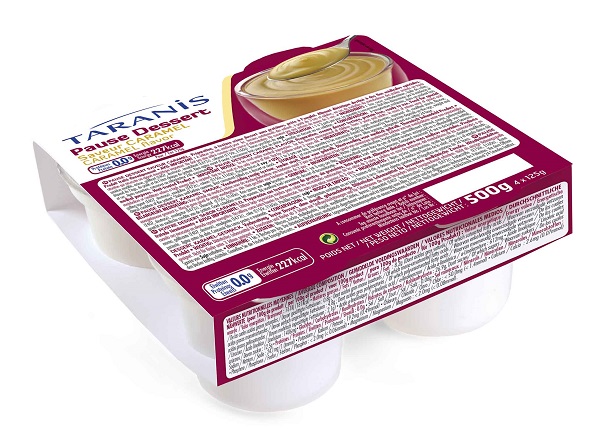 TARANIS PAUSA DESSERT CARAMELLO 4 X 125 G - Farmacia De Pasquale