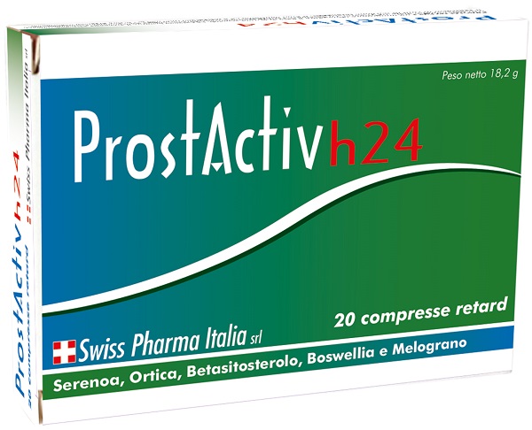 PROSTACTIV H24 20 COMPRESSE RETARD - Farmacia De Pasquale