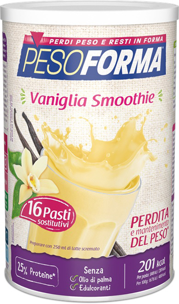 PESOFORMA VANIGLIA SMOOTHIE 436 G - Farmacia De Pasquale