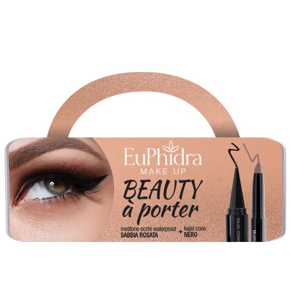 EUPHIDRA COFANETTO BEAUTY A PORTER 1 MATITONE OCCHI WATERPROOF + 1 CONO KAJAL - Farmacia De Pasquale