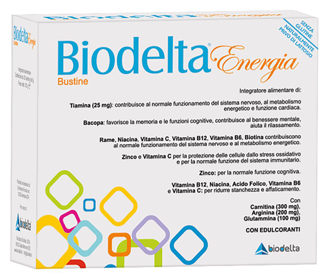 BIODELTA ENERGIA 20 BUSTINE - Farmacia De Pasquale