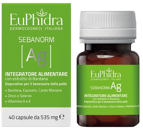 EUPHIDRA SEBANORM AG 40 CAPSULE - Farmacia De Pasquale