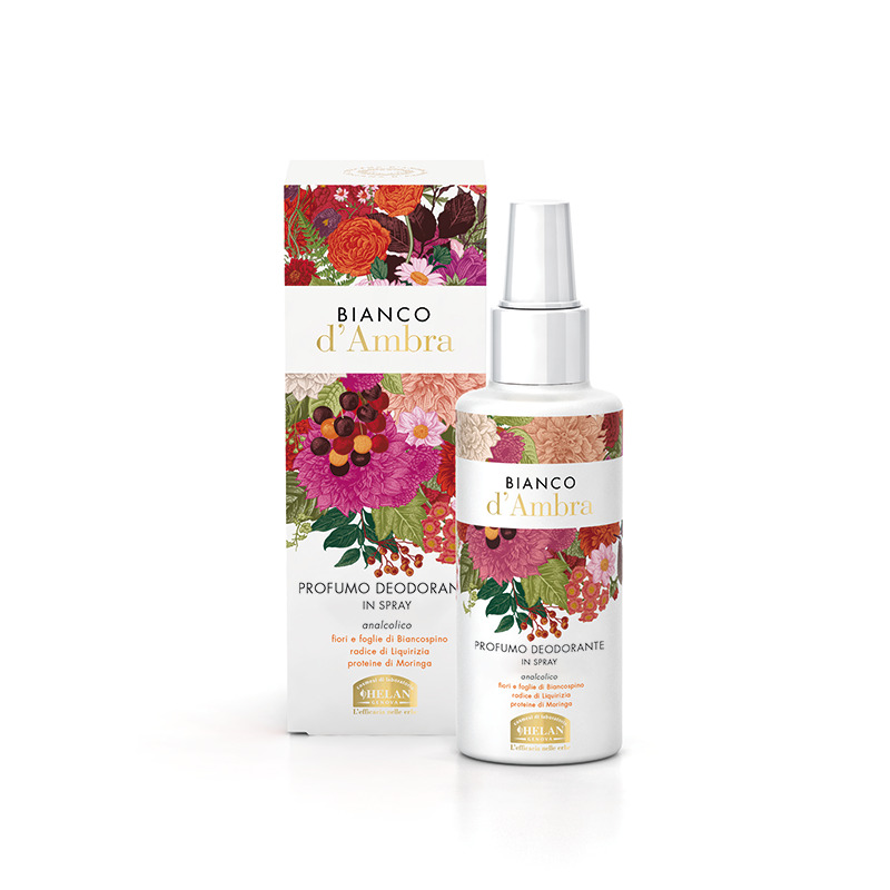 BIANCO D'AMBRA PROFUMO DEODORANTE SPRAY ANALCOLICO 100 ML - Farmacia De Pasquale