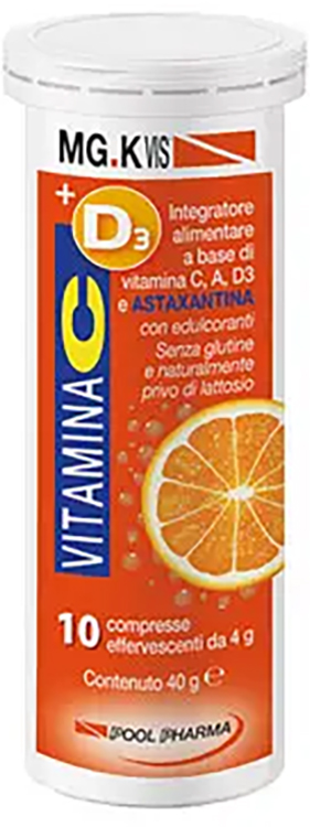 MGK VIS VITAMINA C + D3 + A + ASTAXANTINA - Farmacia De Pasquale