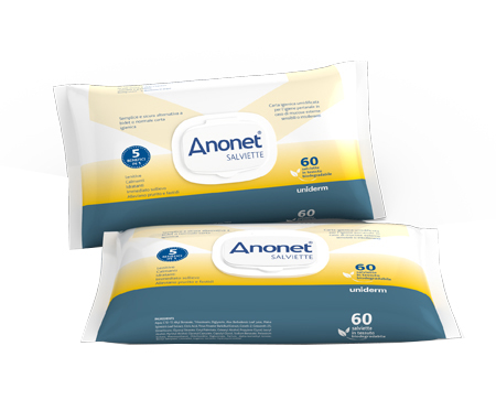 ANONET SALVIETTE 60 PEZZI - Farmacia De Pasquale