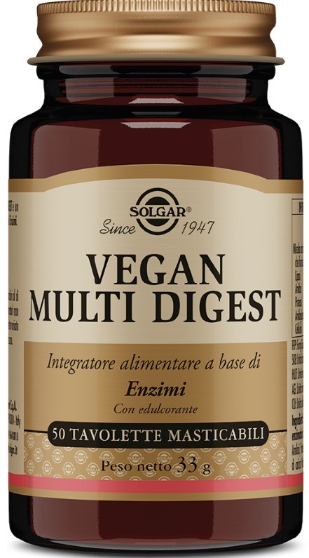 VEGAN MULTI DIGEST 50 TAVOLETTE MASTICABILI - Farmacia De Pasquale