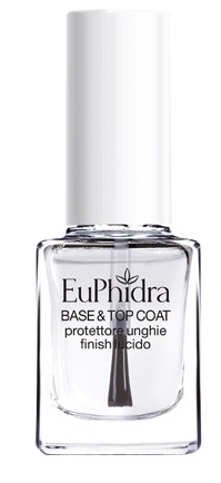 EUPHIDRA BASE&TOP COAT PROTETTIVO UNGHIE LUCIDO 10 ML - Farmacia De Pasquale