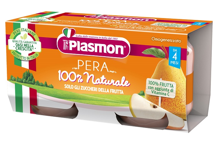 PLASMON OMOGENEIZZATO PERA 2X80 G - Farmacia De Pasquale