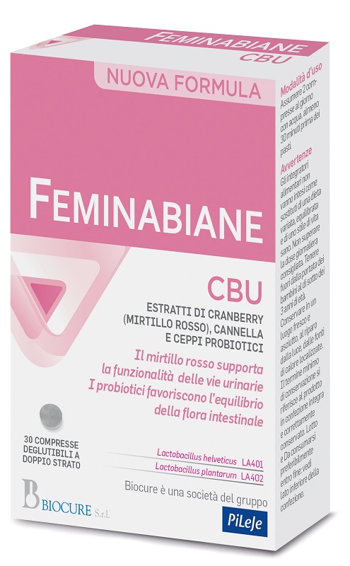 FEMINABIANE CBU 30 COMPRESSE - Farmacia De Pasquale