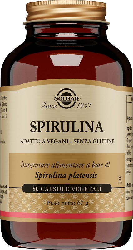 SPIRULINA 80 CAPSULE VEG - Farmacia De Pasquale
