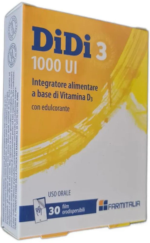 DIDI3 1000 UI 30 FILM ORODISPERSIBILI - Farmacia De Pasquale