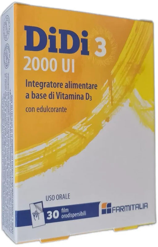 DIDI3 2000 UI 30 FILM ORODISPERSIBILI - Farmacia De Pasquale