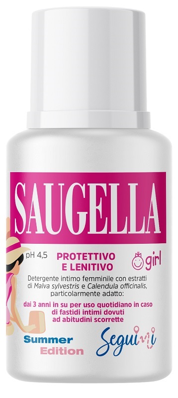 SAUGELLA GIRL PROTETTIVO E LENITIVO DETERGENTE INTIMO 100 ML - Farmacia De Pasquale
