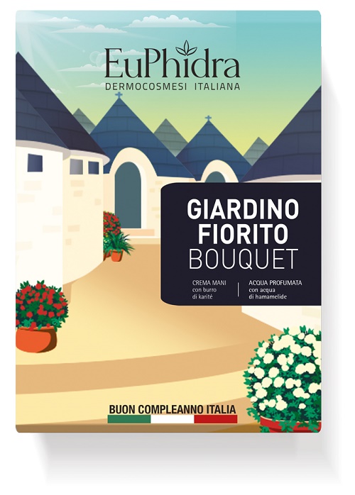 EUPHIDRA GIARDINO FIORITO BOUQUET COFANETTO CREMA MANI + ACQUA PROFUMATA - Farmacia De Pasquale