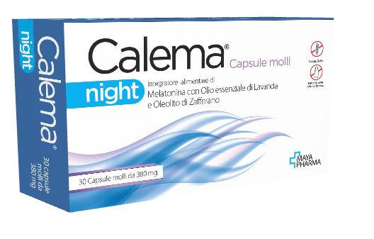CALEMA NIGHT 30 CAPSULE MOLLI - Farmacia De Pasquale