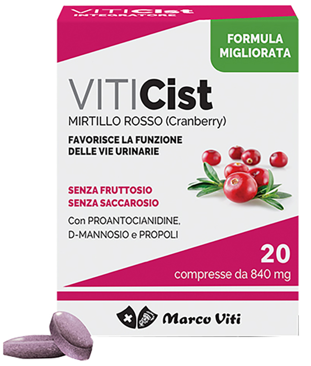 VITICIST MIRTILLO 20 COMPRESSE RIVESTITE - Farmacia De Pasquale