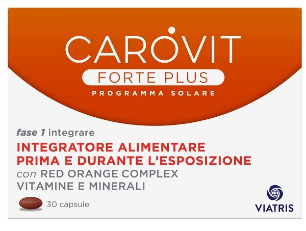 CAROVIT FORTE PLUS PROGRAMMA SOLARE 30 CAPSULE BL - Farmacia De Pasquale