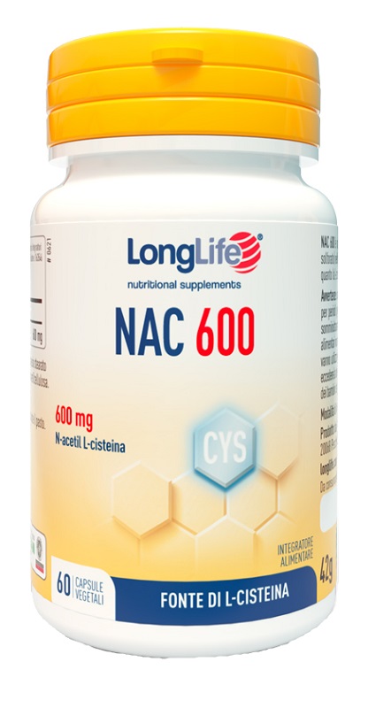 LONGLIFE NAC 600MG 60 CAPSULE - Farmacia De Pasquale