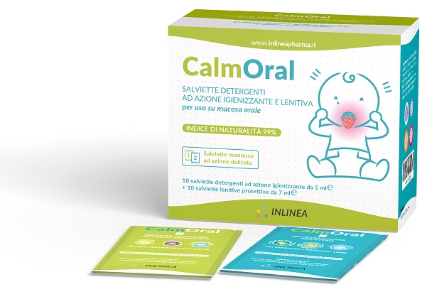 CALMORAL 10 SALVIETTE DETERGENTI + 10 SALVIETTE LENITIVE PROTETTIVE - Farmacia De Pasquale