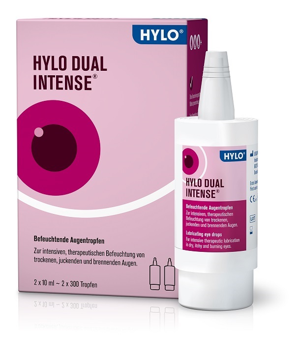 HYLO DUAL INTENSE COLLIRIO 2 FLACONCINI DA 10 ML - Farmacia De Pasquale