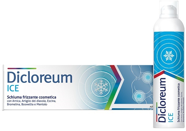 DICLOREUM ICE SCHIUMA FRIZZANTE 150 ML - Farmacia De Pasquale
