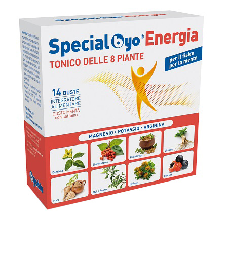 SPECIAL BYO ENERGIA CON EDULCORANTI 14 BUSTE - Farmacia De Pasquale