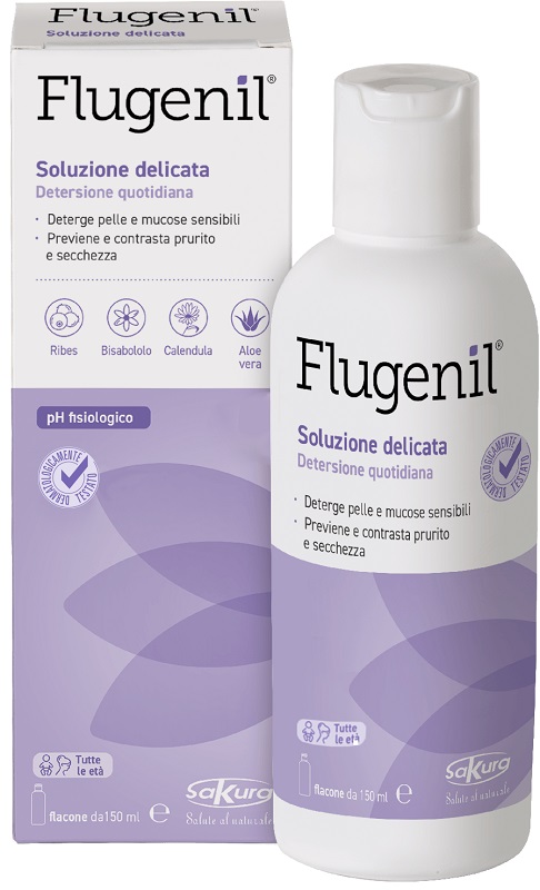 FLUGENIL SOLUZIONE INTIMA DELICATA 150 ML - Farmacia De Pasquale