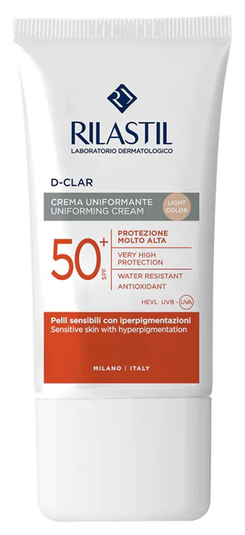 RILASTIL SUN SYSTEM D-CLAR LIGHT SPF50+ 40 ML - Farmacia De Pasquale