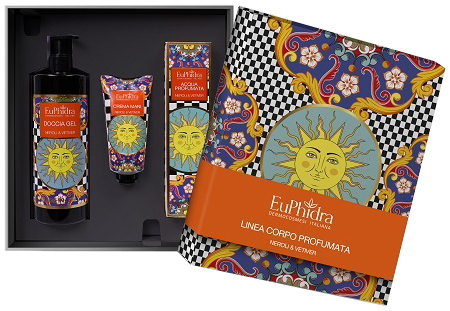 EUPHIDRA COFANETTO NEROLI & VETIVER 1 DOCCIA GEL 400 ML + 1 ACQUA PROFUMATA 125 ML + 1 CREMA MANI 50 ML - Farmacia De Pasquale